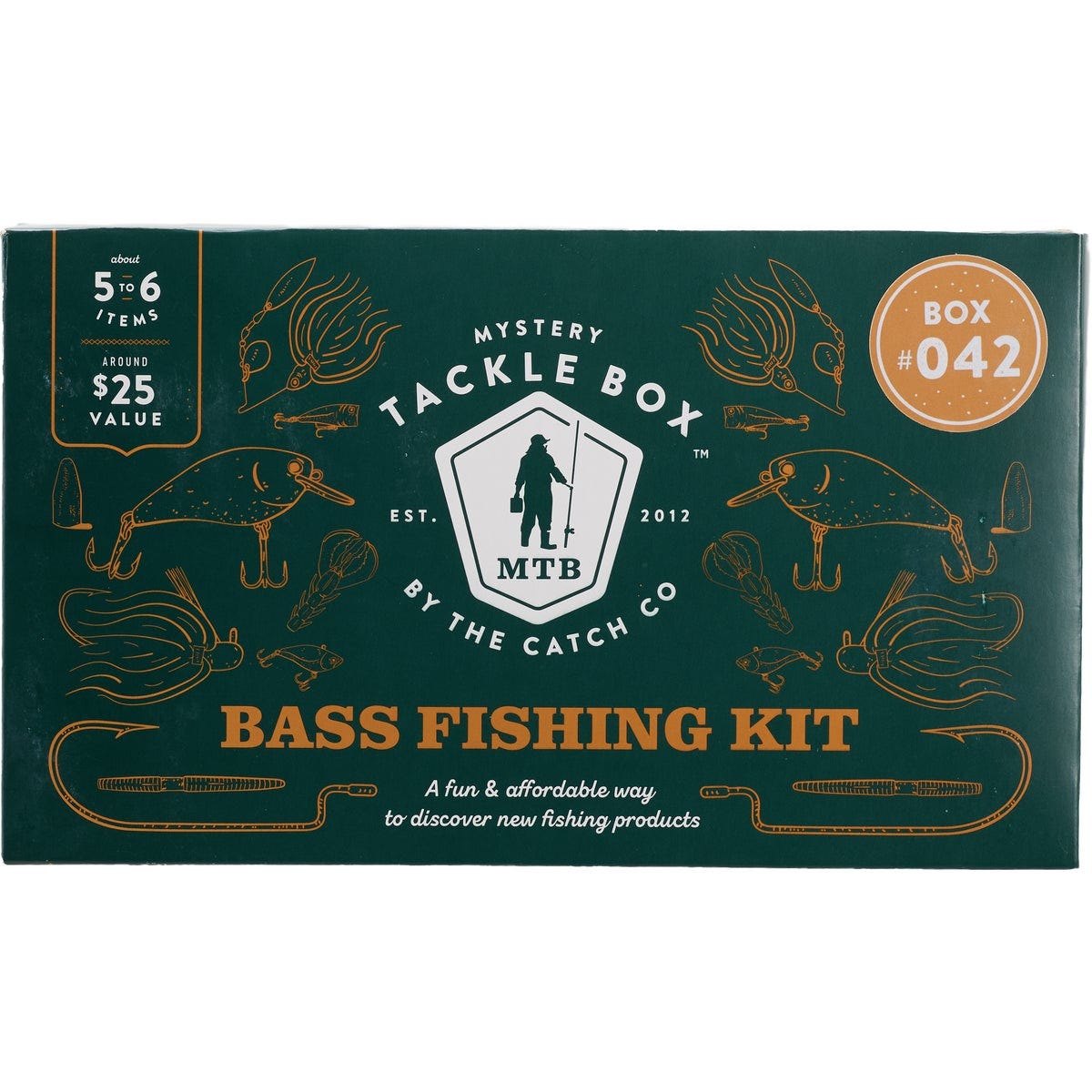 Mystery Tackle Box Bass Regular Fishing Kit - photo 2