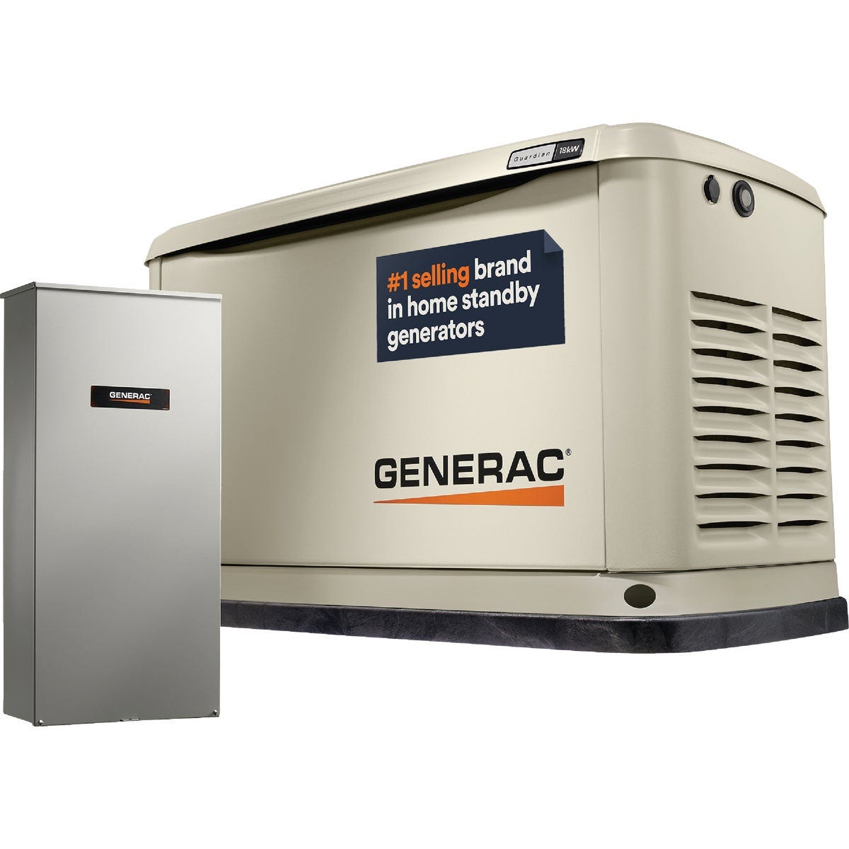 Generac Guardian WiFi 17,000W Natural Gas/18,000W LP Home Standby Generator with 200A Automatic Transfer Switch
