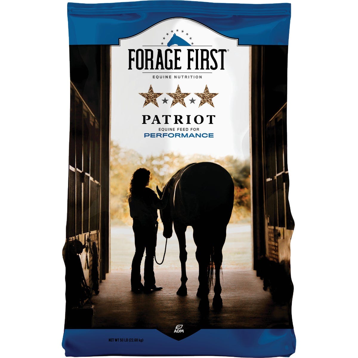 ADM Patriot 50 Lb. Performance Equine Feed ADM Patriot 50 Lb. Performance Equine Feed
