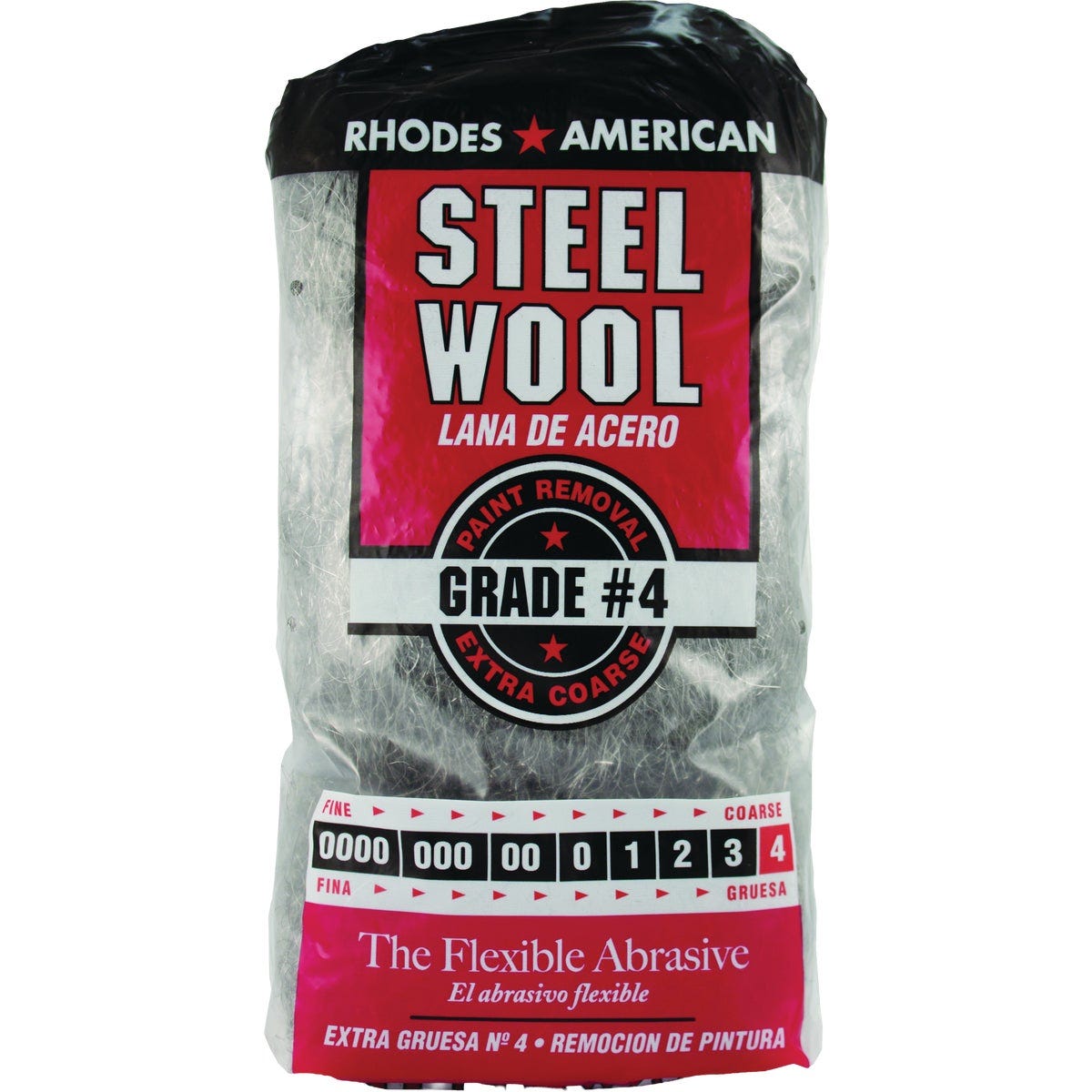 Rhodes American #4 Extra-Coarse Steel Wool Pads (12-Pack) Rhodes American #4 Extra-Coarse Steel Wool Pads (12-Pack)