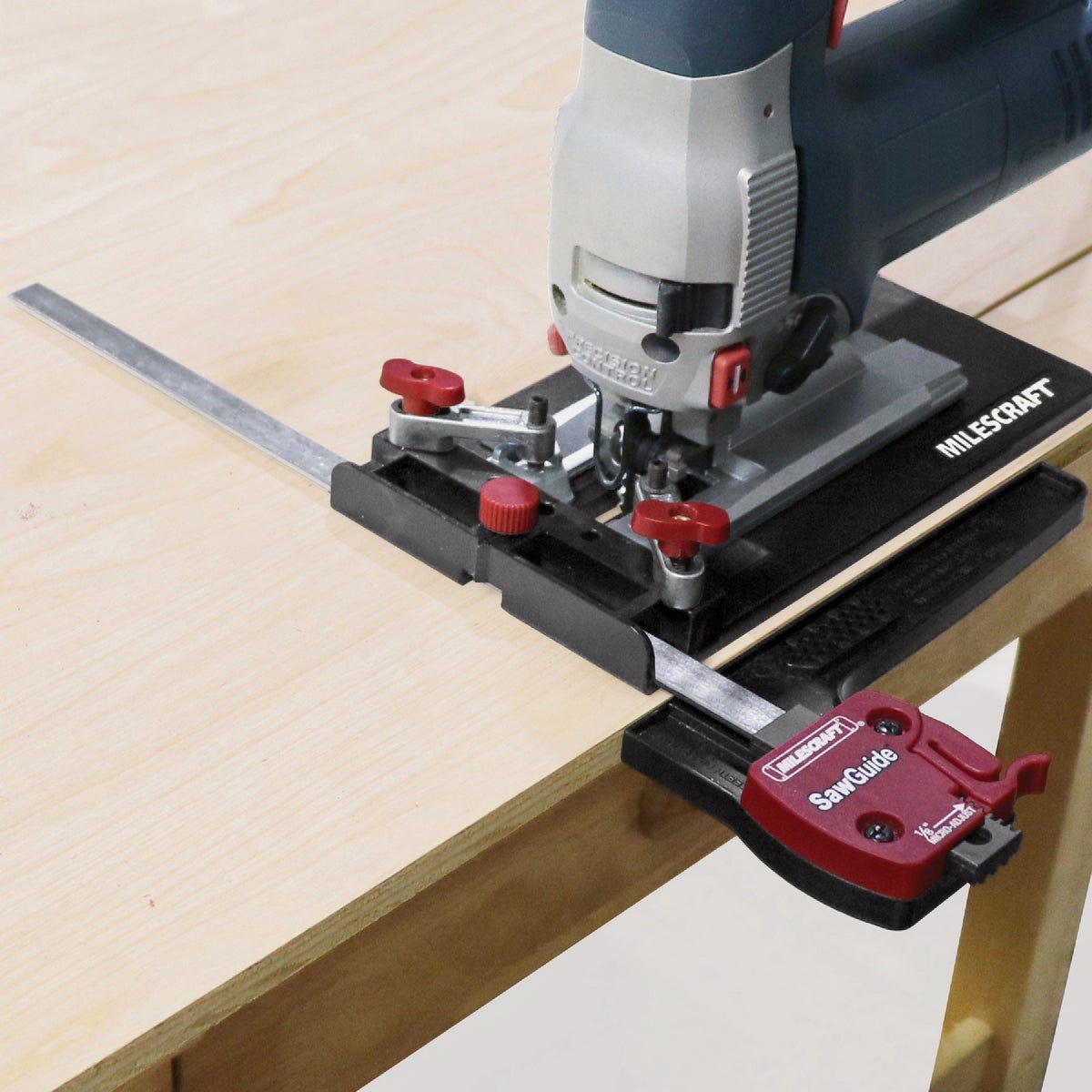 Milescraft Universal Saw Guide for Circular and Jig Saws - photo 5