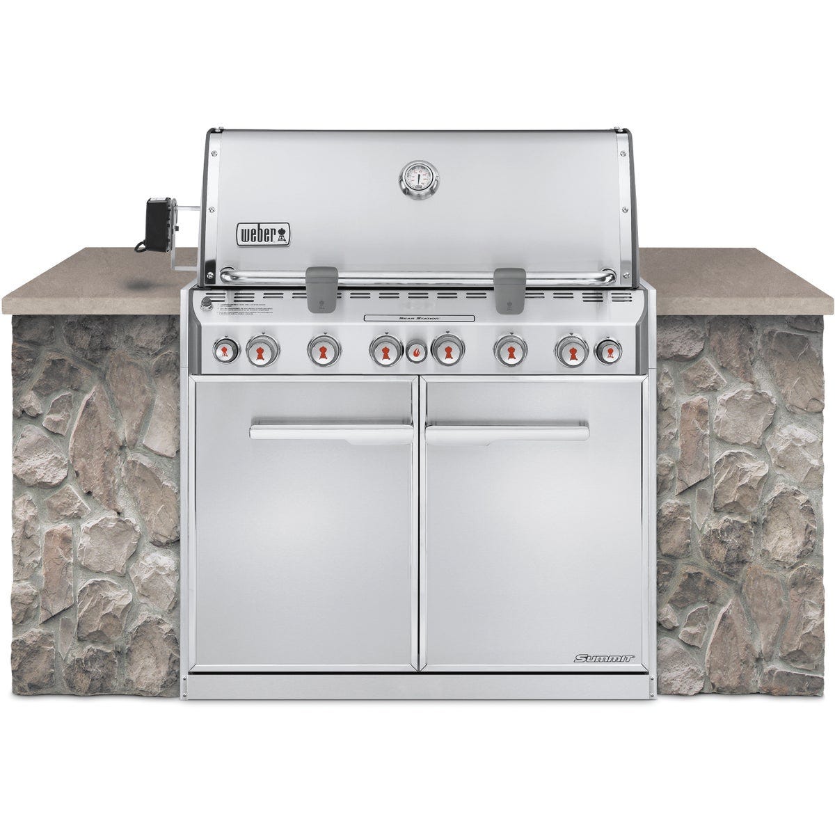 Weber Summit S660 6-Burner Stainless Steel 48,800 BTU LP Gas Grill - photo 2 Weber Summit S660 6-Burner Stainless Steel 48,800 BTU LP Gas Grill - photo 2