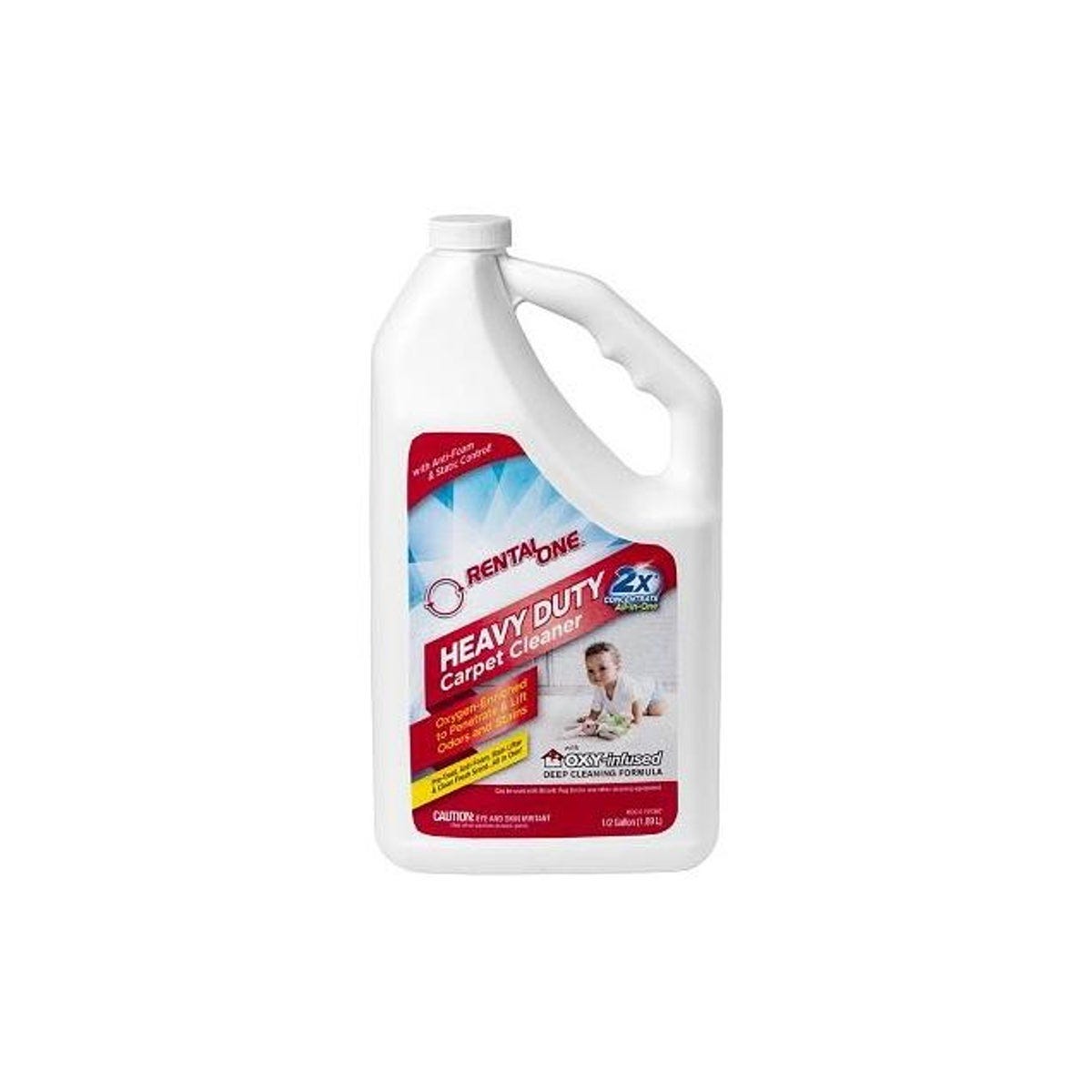 Rental One 0.5 Gal. Fresh Scent 2X All in 1 Heavy Duty Oxy Carpet Cleaner
