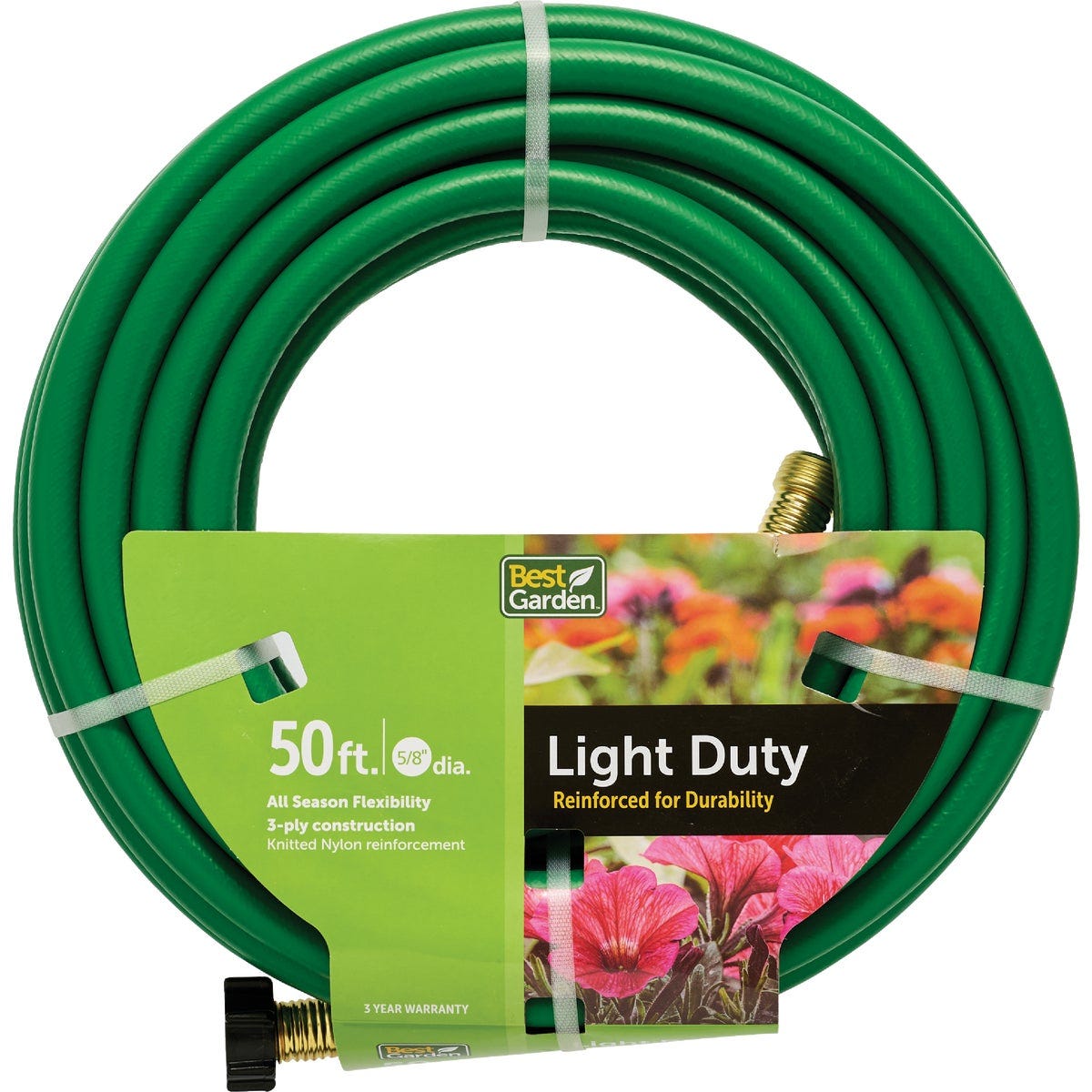Best Garden 5/8 In. Dia. x 50 Ft. L. Light-Duty Garden Hose - photo 3