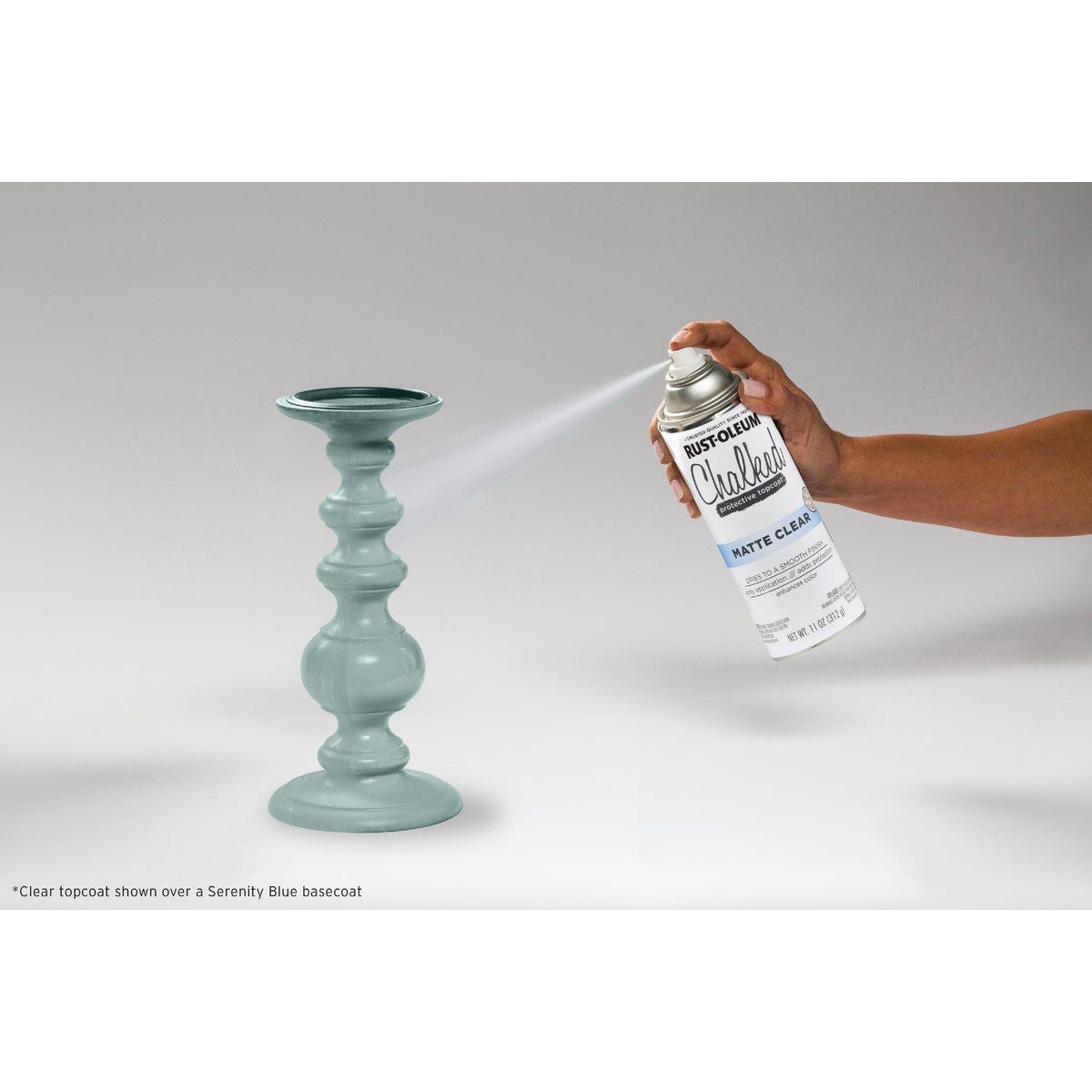 Rust-Oleum Chalked 12 Oz. Ultra Matte Spray Paint, Clear - photo 5