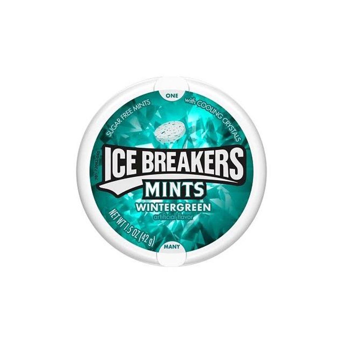 Hershey 1.5 Oz. Ice Breakers Wintergreen Mints Hershey 1.5 Oz. Ice Breakers Wintergreen Mints