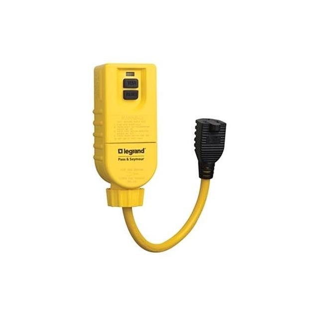 Legrand Pass & Seymour 15A 125V Portable GFCI Receptacle with 1 Ft. Cord Legrand Pass & Seymour 15A 125V Portable GFCI Receptacle with 1 Ft. Cord