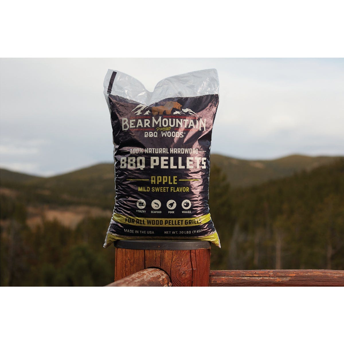 Bear Mountain BBQ Premium Woods 20 Lb. Apple Wood Pellet - photo 3