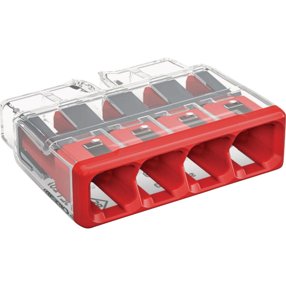 Wago 4-Wire Compact Push In Connector (10-Pack) Wago 4-Wire Compact Push In Connector (10-Pack)