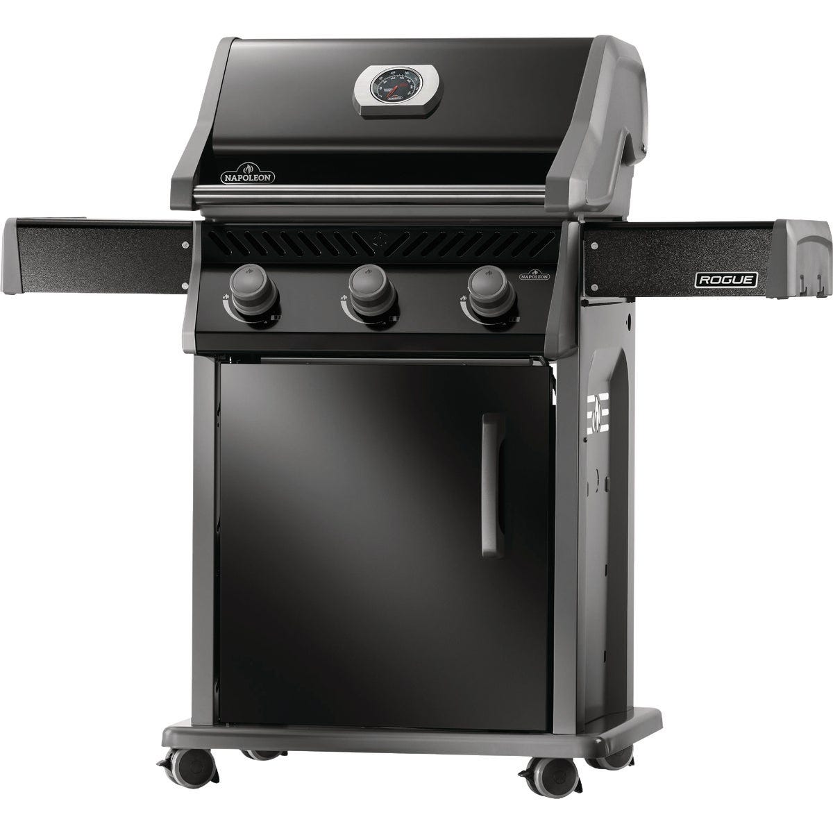 Napoleon Rogue 425 3-Burner with Stainless Steel Grids Natural Gas Grill, Black - photo 3 Napoleon Rogue 425 3-Burner with Stainless Steel Grids Natural Gas Grill, Black - photo 3