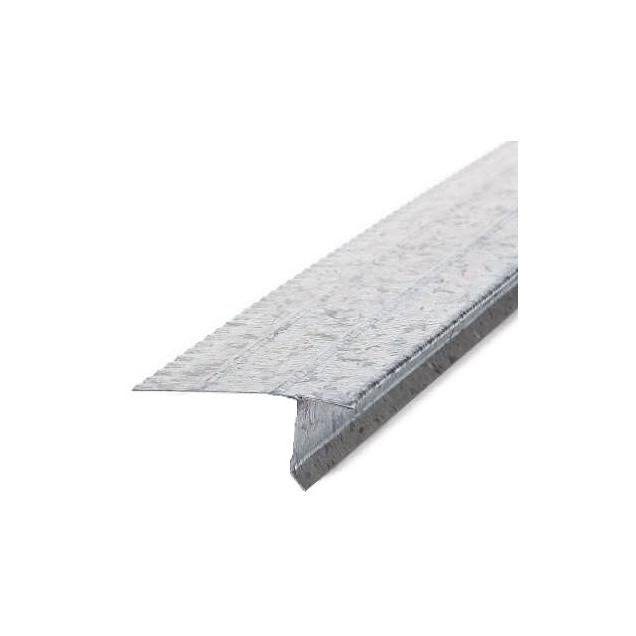Amerimax 2-7/16 In. x 1 In. x 10 Ft. Galvanized Drip Edge Flashing