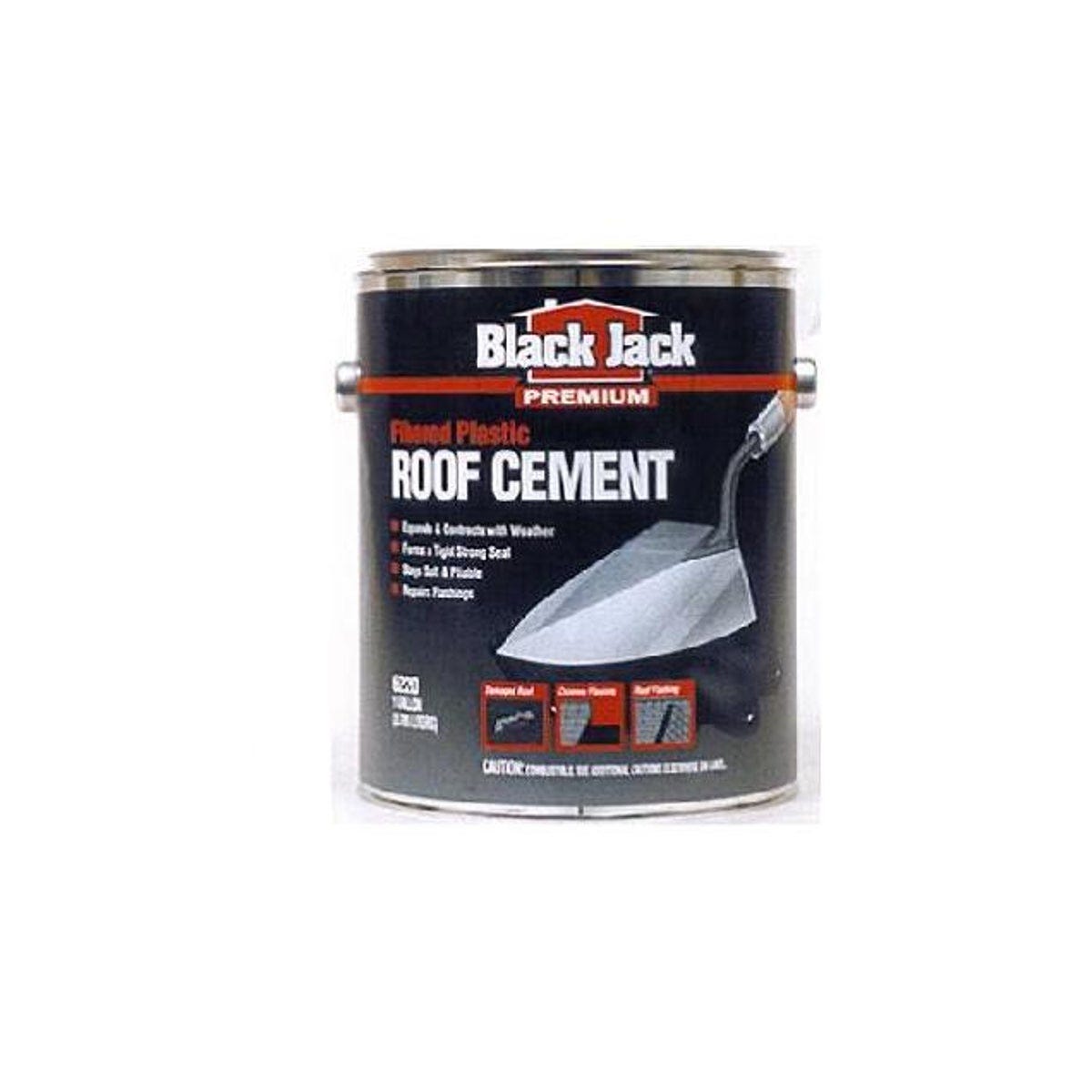 Black Jack 3.6 Qt. Fibered Plastic Roof Cement Black Jack 3.6 Qt. Fibered Plastic Roof Cement