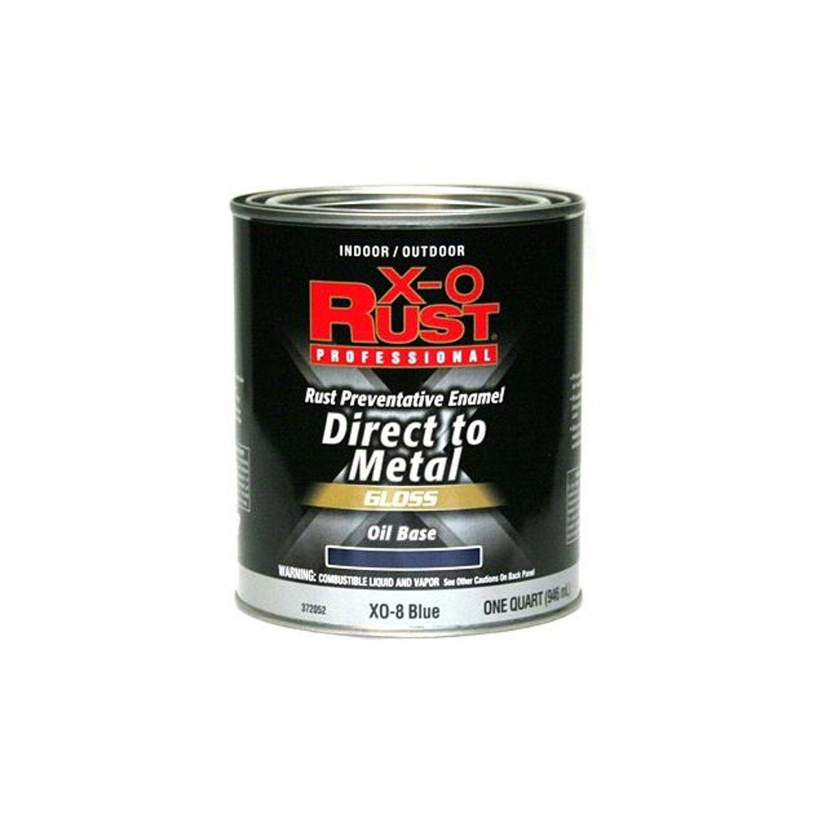 EasyCare X-O Rust Premium 1 Qt. Blue Gloss Anti-Rust Oil-Base Enamel