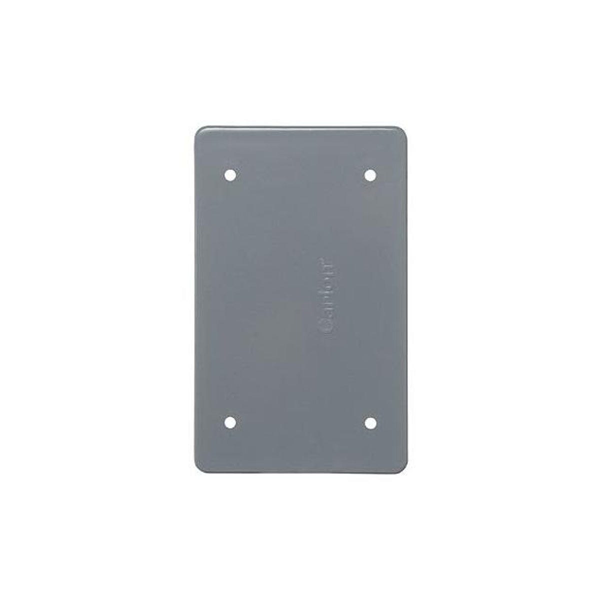 Carlon Field Service PVC Blank Box Cover With Mounting Screws