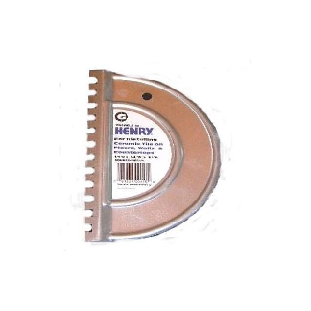 Henry Square Notch G Trowel