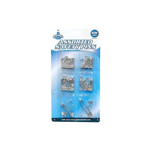 Great Lakes Safety Pins (108-Pack)