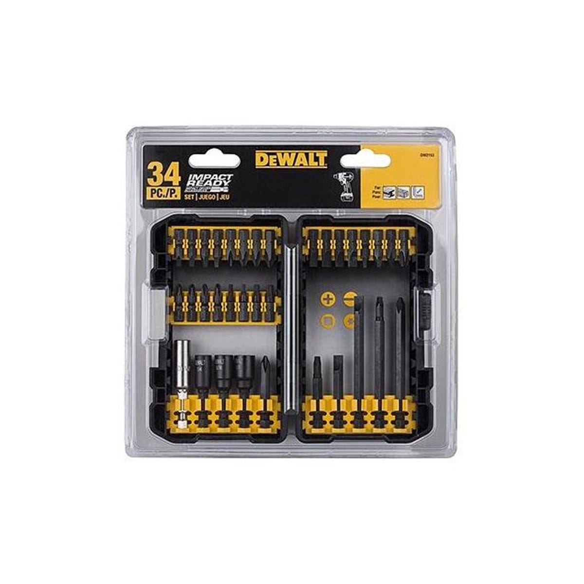 DeWalt Impact-Ready Screwdriving Bit Set (34-Piece)