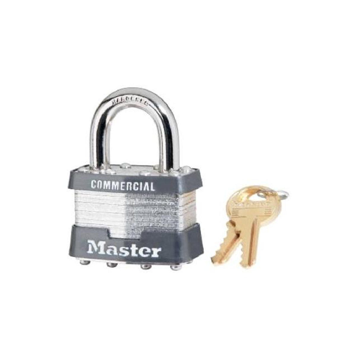 Master Lock 1-3/4 In. Steel Laminated Keyed Padlock