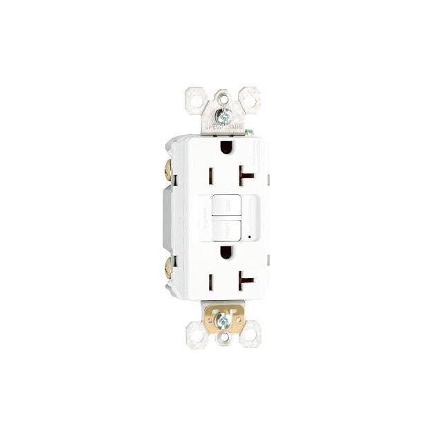Legrand Pass & Seymour 20A White Heavy-Duty GFCI Outlet