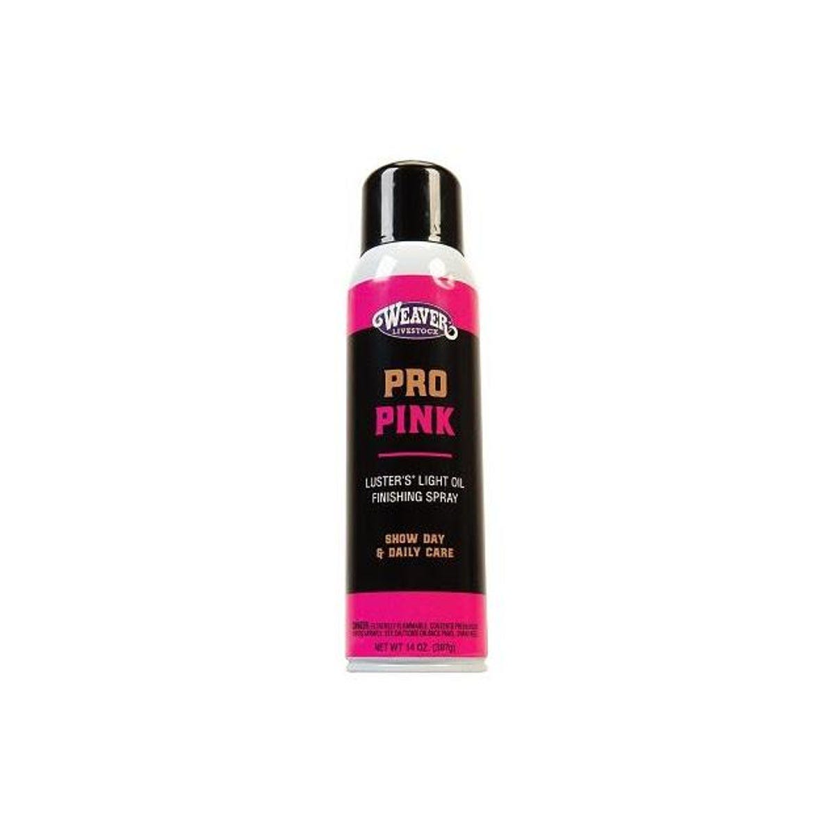 Weaver Livestock 14 Oz. Luster's Pro Pink Finishing Sheen Spray