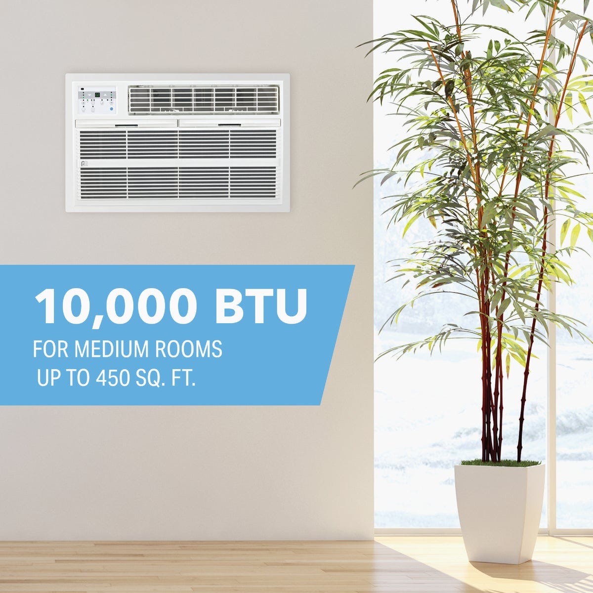 Perfect Aire 10,000 BTU 450 Sq. Ft. Thru-The-Wall Air Conditioner with Remote Control - photo 4