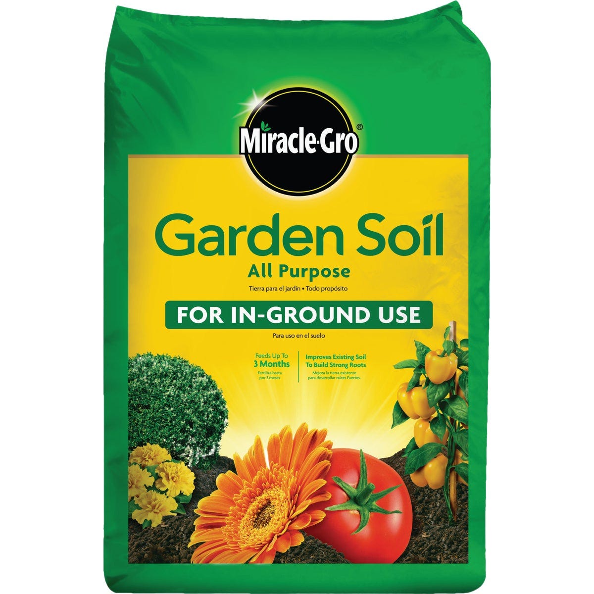Miracle-Gro 0.75 Cu. Ft. All Purpose Garden Soil Miracle-Gro 0.75 Cu. Ft. All Purpose Garden Soil