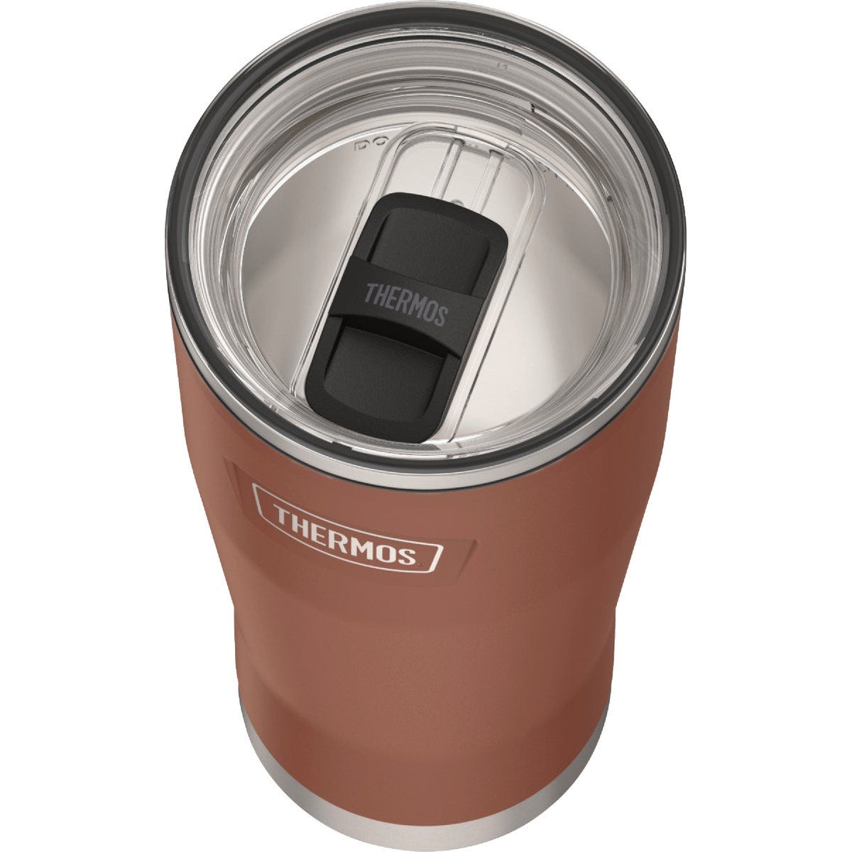 Thermos 24 Oz. Stainless Steel Cold Cup with Slide Lock, Saddle - photo 3 Thermos 24 Oz. Stainless Steel Cold Cup with Slide Lock, Saddle - photo 3