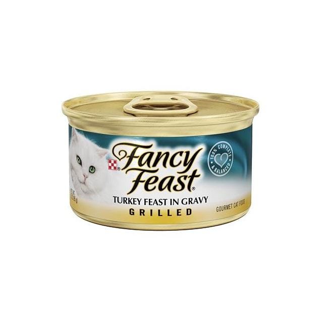 Purina Fancy Feast 3 Oz. Grilled Turkey Cat Food
