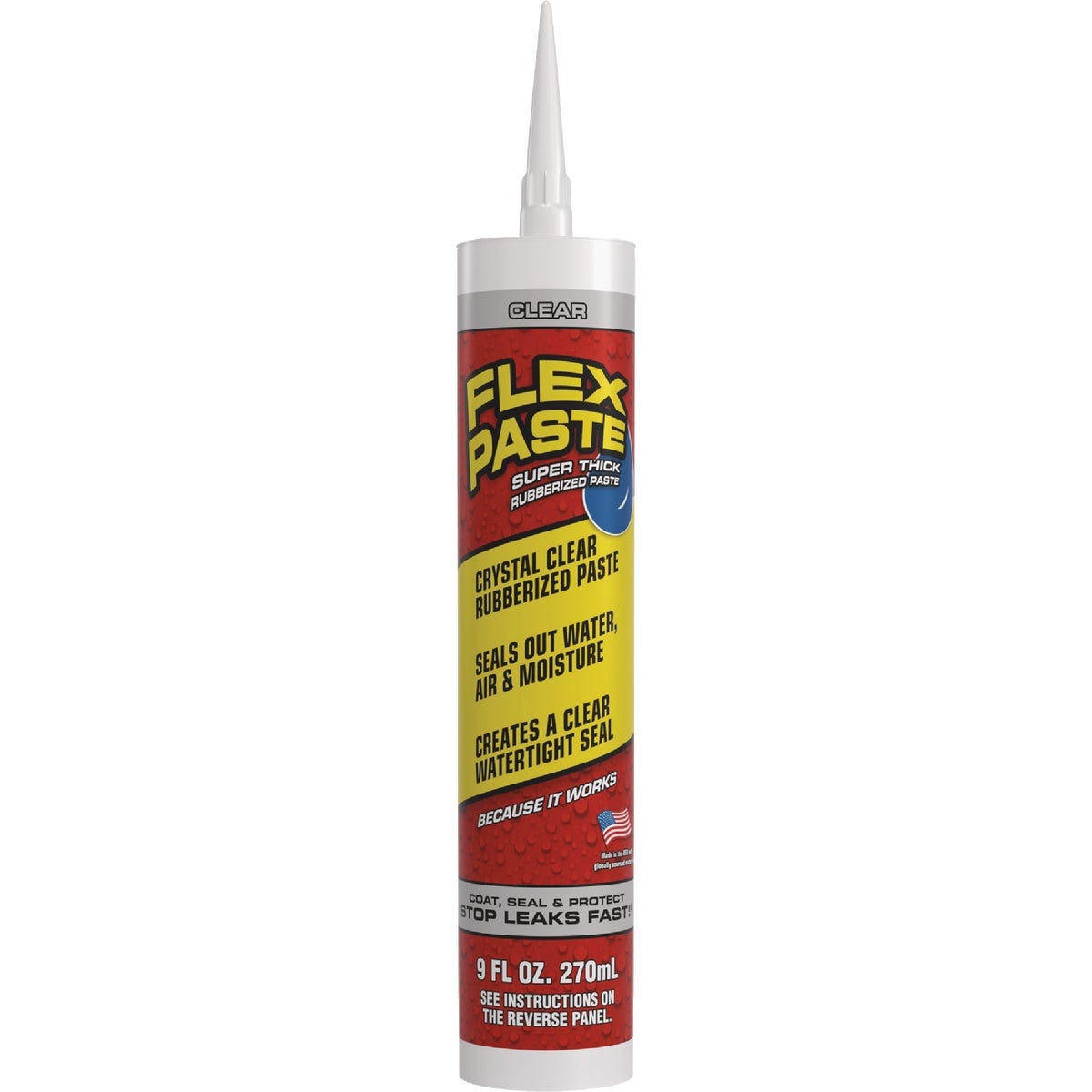 Flex Paste 9 Oz. Clear Cartridge Flex Paste 9 Oz. Clear Cartridge