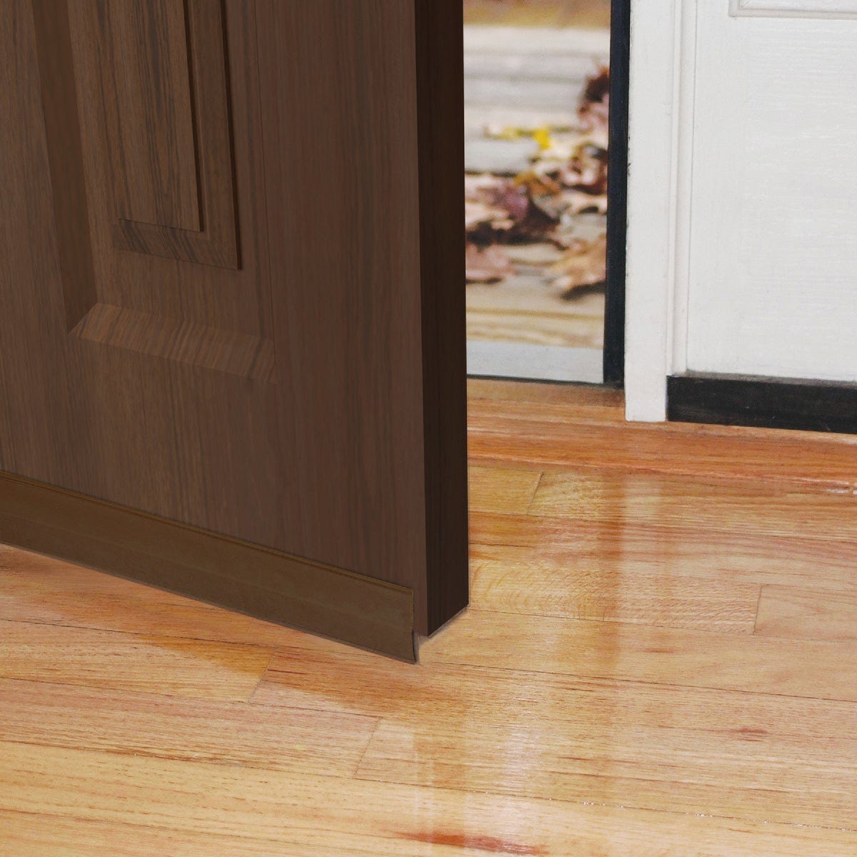 Frost King 1-1/2 In. x 36 In. Self Adhesive Door Sweep, Brown | True ...