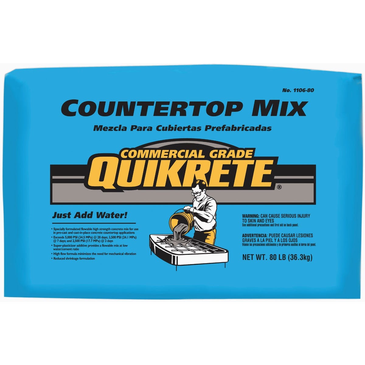 Quikrete 80 Lb. Concrete Countertop Mix
