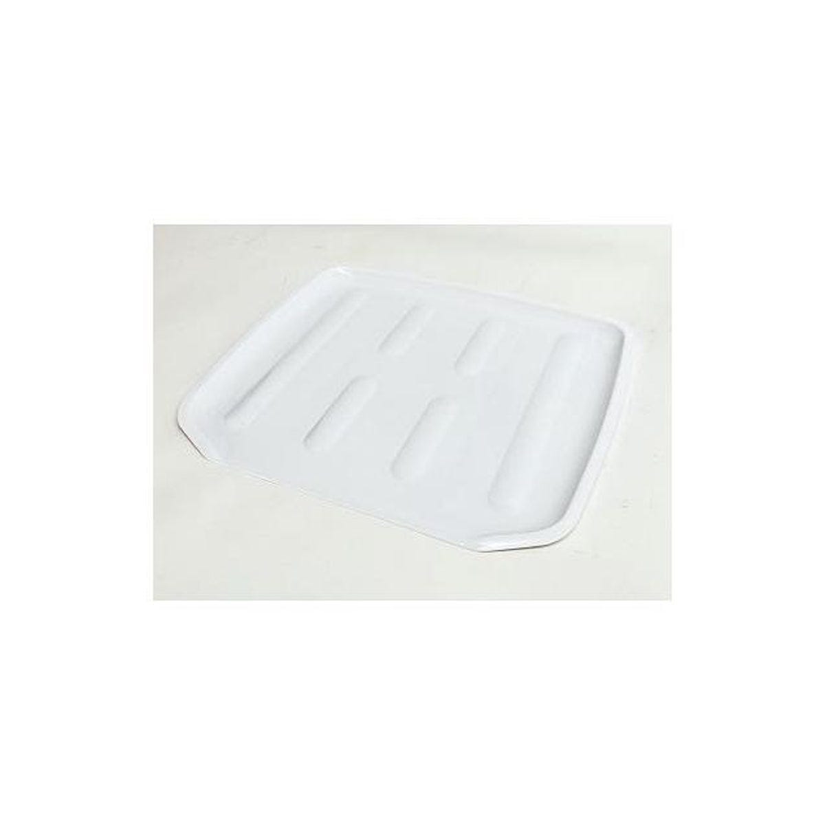Grayline 16.1 In. x 14.6 In. White Plastic Dish Drain Board