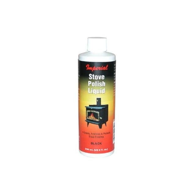 Imperial 8 Oz. Black Liquid Stove Polish Imperial 8 Oz. Black Liquid Stove Polish