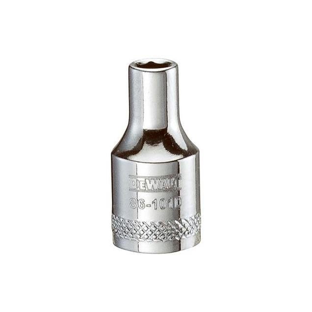DeWalt 1/4 In. Drive 4mm 6-Point Shallow Metric Socket