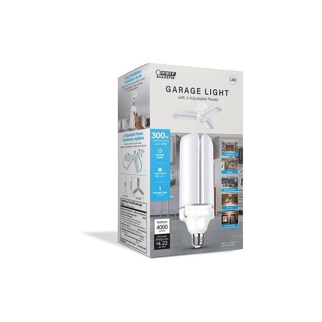 Feit Electric 35W 4000 Lumens LED Foldable Garage Light Feit Electric 35W 4000 Lumens LED Foldable Garage Light