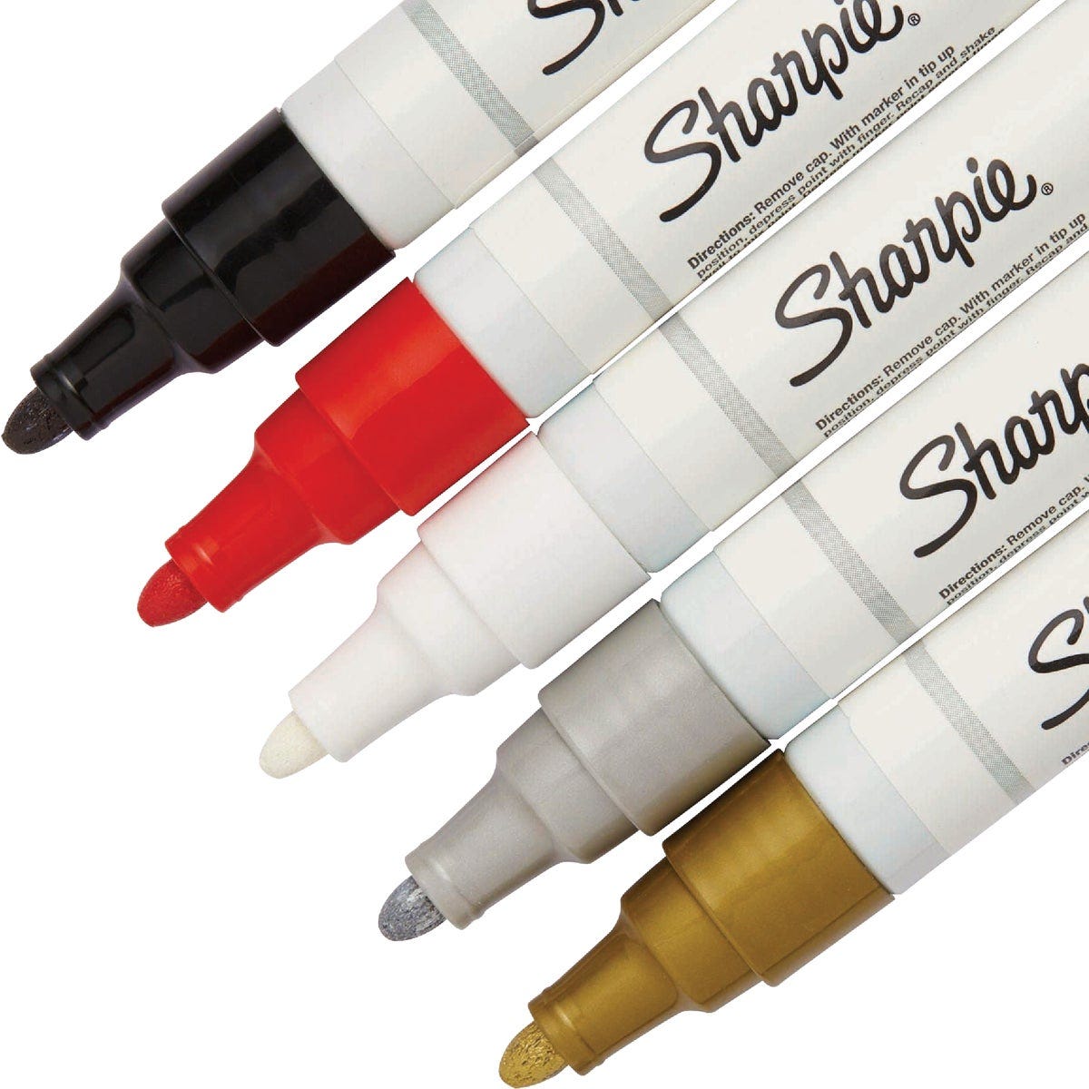 Sharpie Assorted Metallic Medium Point Oil-Based Paint Marker (5-Pack) - photo 3