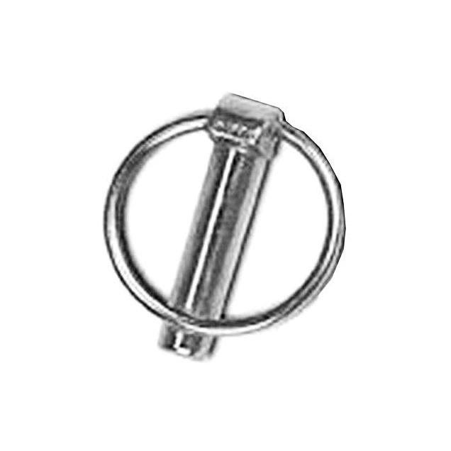 Double HH 1/4 In. x 1-7/16 In. Category 1 Yellow Zinc-Plated Lynchpin (2-Pack)