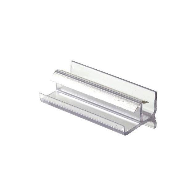 Slide-Co Clear Snap-In Tub Enclosure Bottom Guide, Fits Workright Products Doors Slide-Co Clear Snap-In Tub Enclosure Bottom Guide, Fits Workright Products Doors