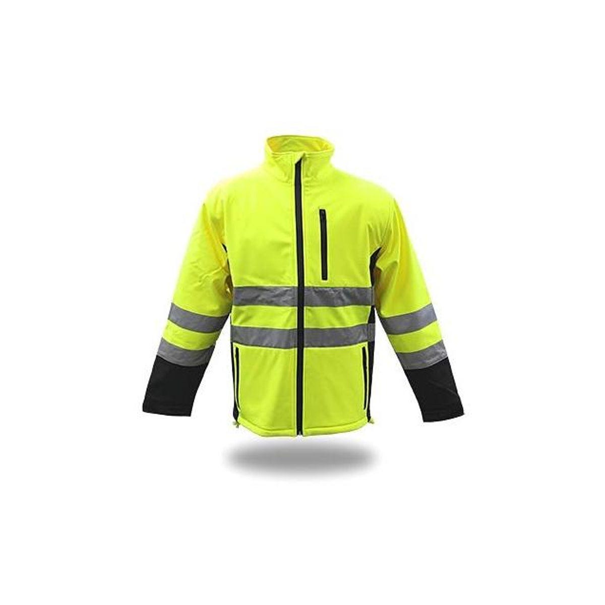 Safety Works XL Hi-Vis Yellow Polyester Waterproof Safety Jacket Safety Works XL Hi-Vis Yellow Polyester Waterproof Safety Jacket