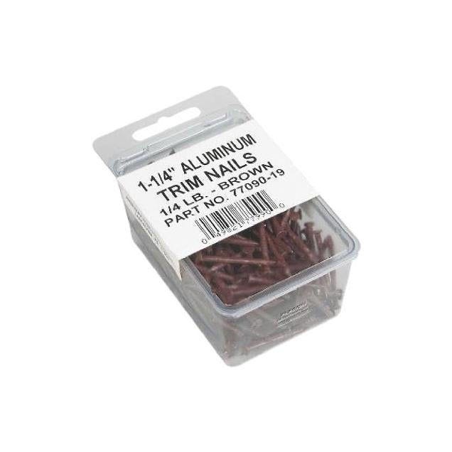 Amerimax 1-1/2 In. 1/4 Lb. Brown Trim Nails Amerimax 1-1/2 In. 1/4 Lb. Brown Trim Nails