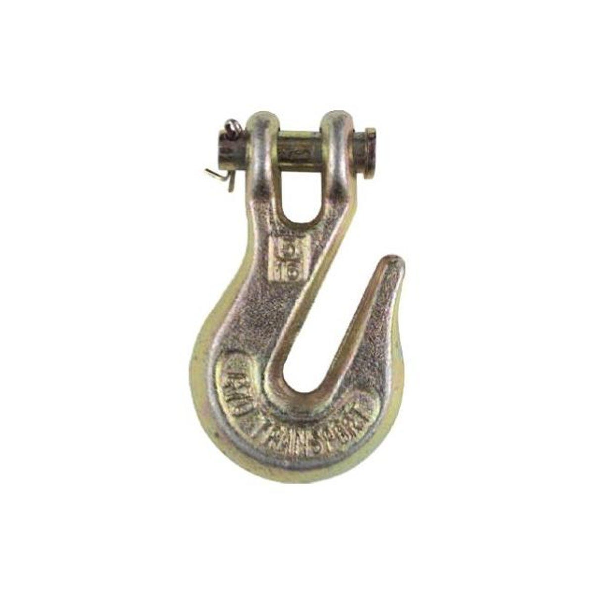 National Hardware 3/8 In. Yellow Chromate Clevis Grab Hook