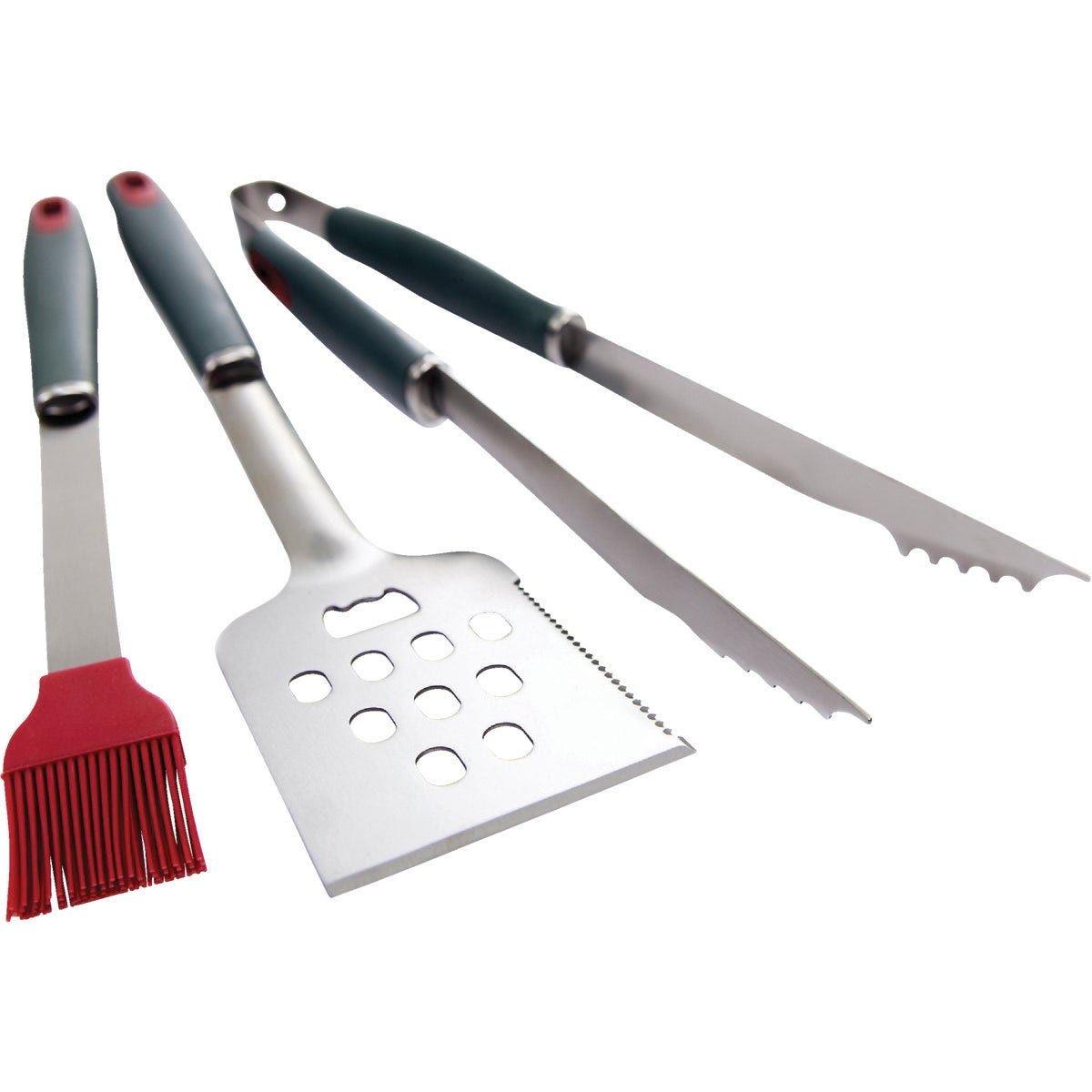 GrillPro Resin Handle Stainless Steel 3-Piece BBQ Tool Set - photo 3 GrillPro Resin Handle Stainless Steel 3-Piece BBQ Tool Set - photo 3