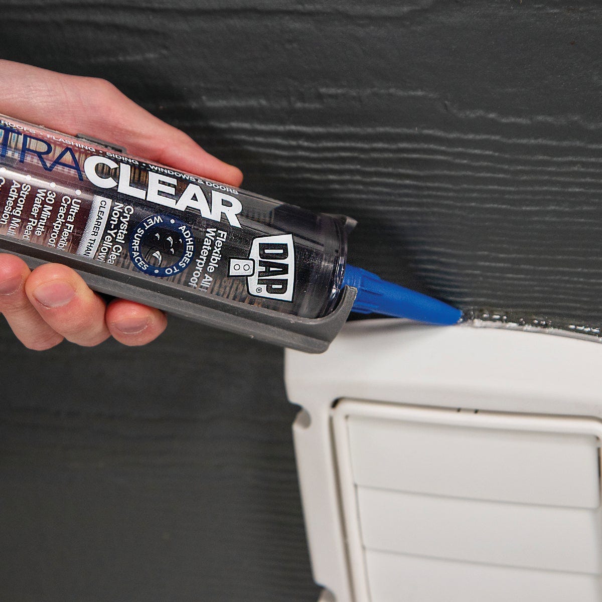 DAP Ultra Clear 10.1 Oz. Flexible Elastomeric Sealant, Clear - photo 3 DAP Ultra Clear 10.1 Oz. Flexible Elastomeric Sealant, Clear - photo 3