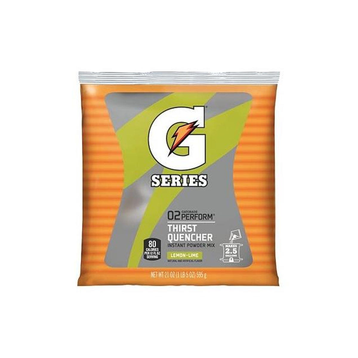 Gatorade 21 Oz. Lemon Lime G Series Thirst Quencher Powder Packet