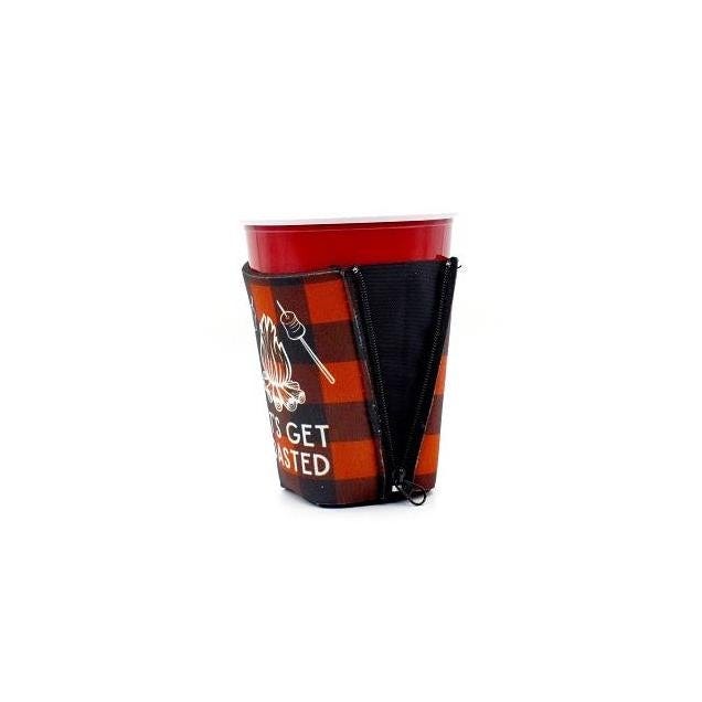 ZipSip Let's Get Toasted Can Koozie