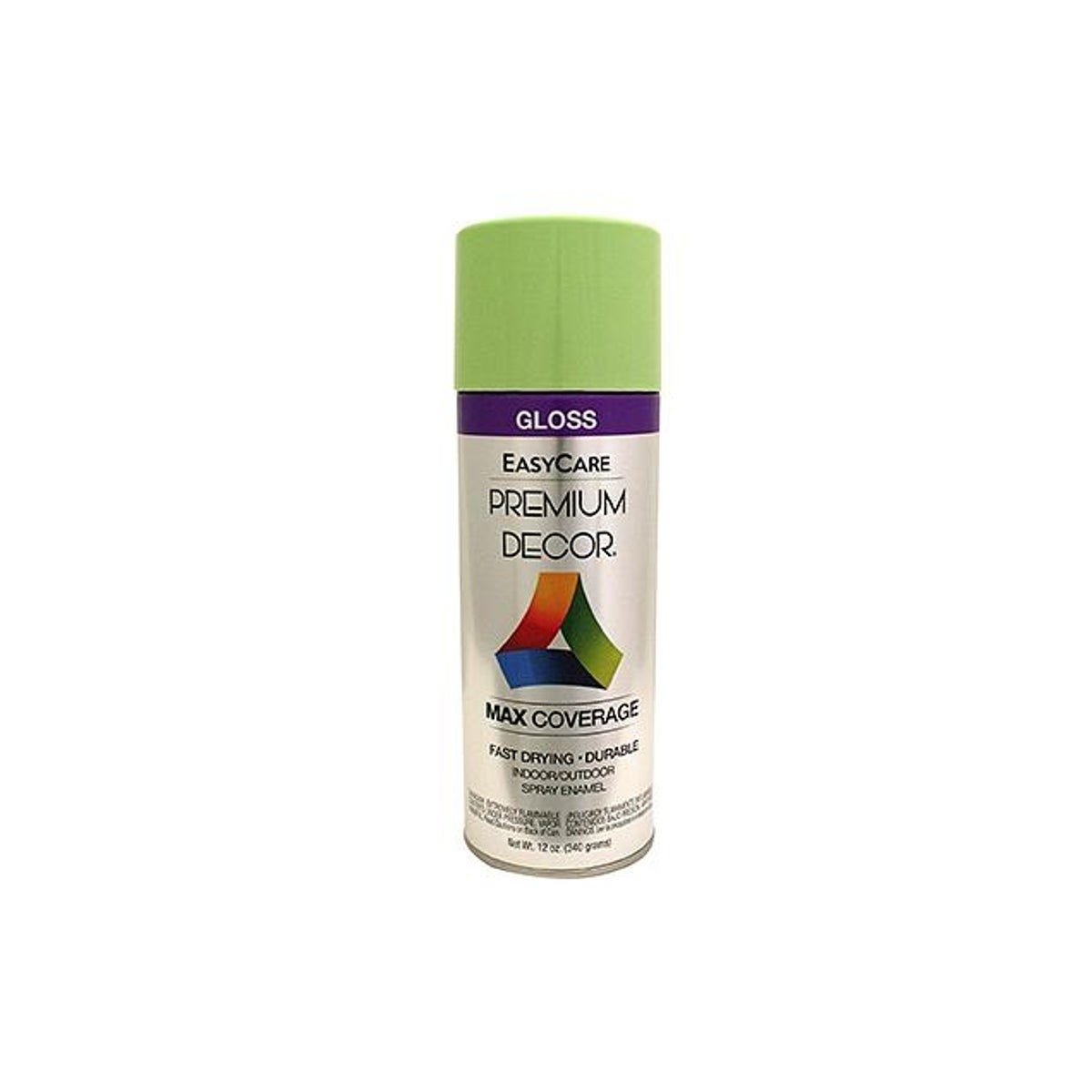 EasyCare Premium Decor 12 oz. Spray Paint, Apple Green Gloss