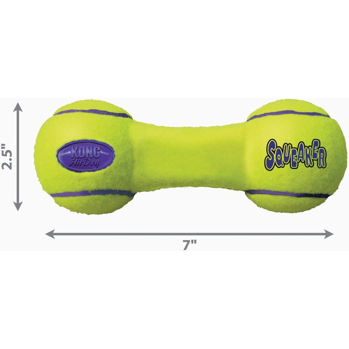 Air Kong Squeaky Medium Dumbbell Dog Toy - photo 3