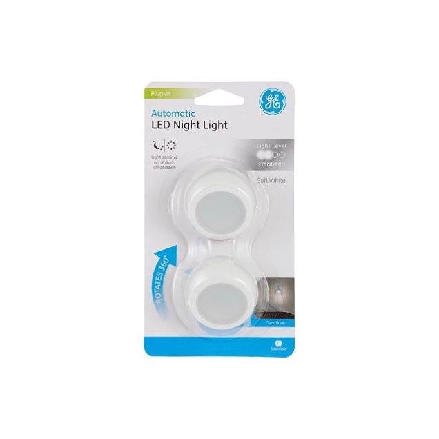 GE LED Rotational Night Lights (2-Pack)