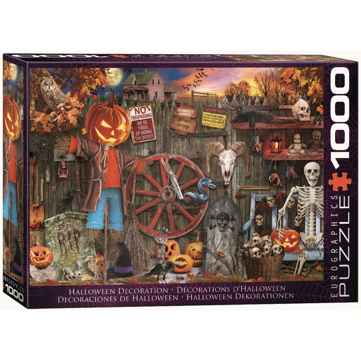 Eurographics Halloween Decorations Puzzle (1000-Piece)