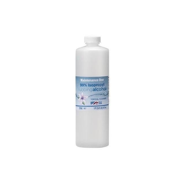 Maintenance One 16 Oz. 99% Isopropyl Rubbing Alcohol Maintenance One 16 Oz. 99% Isopropyl Rubbing Alcohol